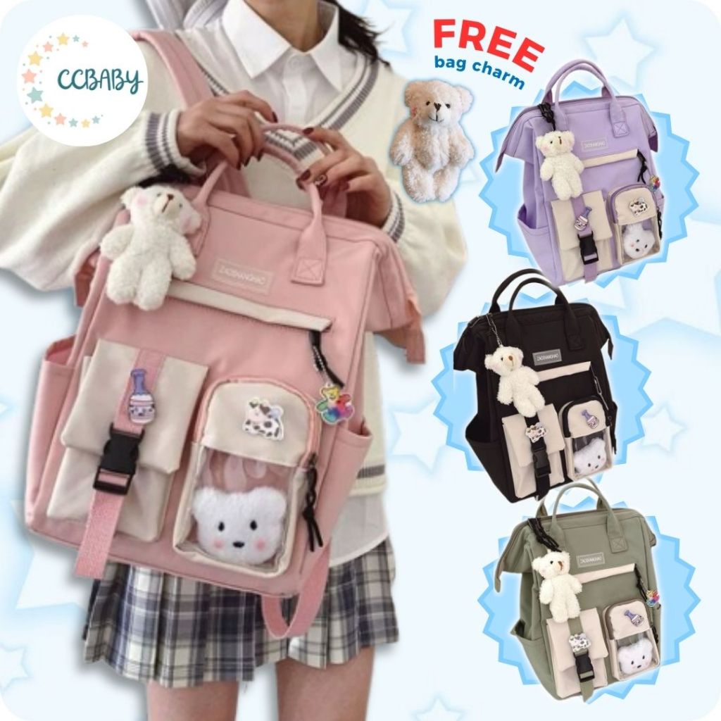Tas Sekolah Ransel Korea Sekolah KOREAN STYLE