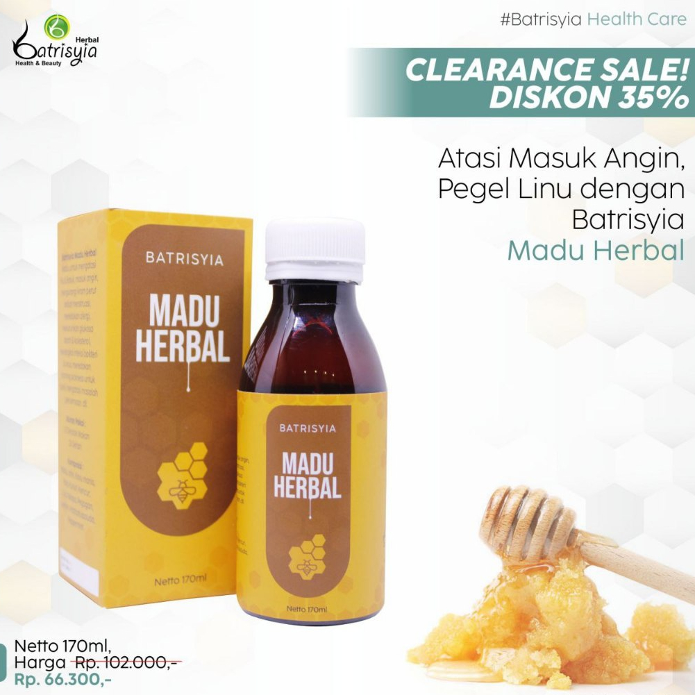 

Clearence Sale Batrisyia Madu Herbal Exp. 12.2025