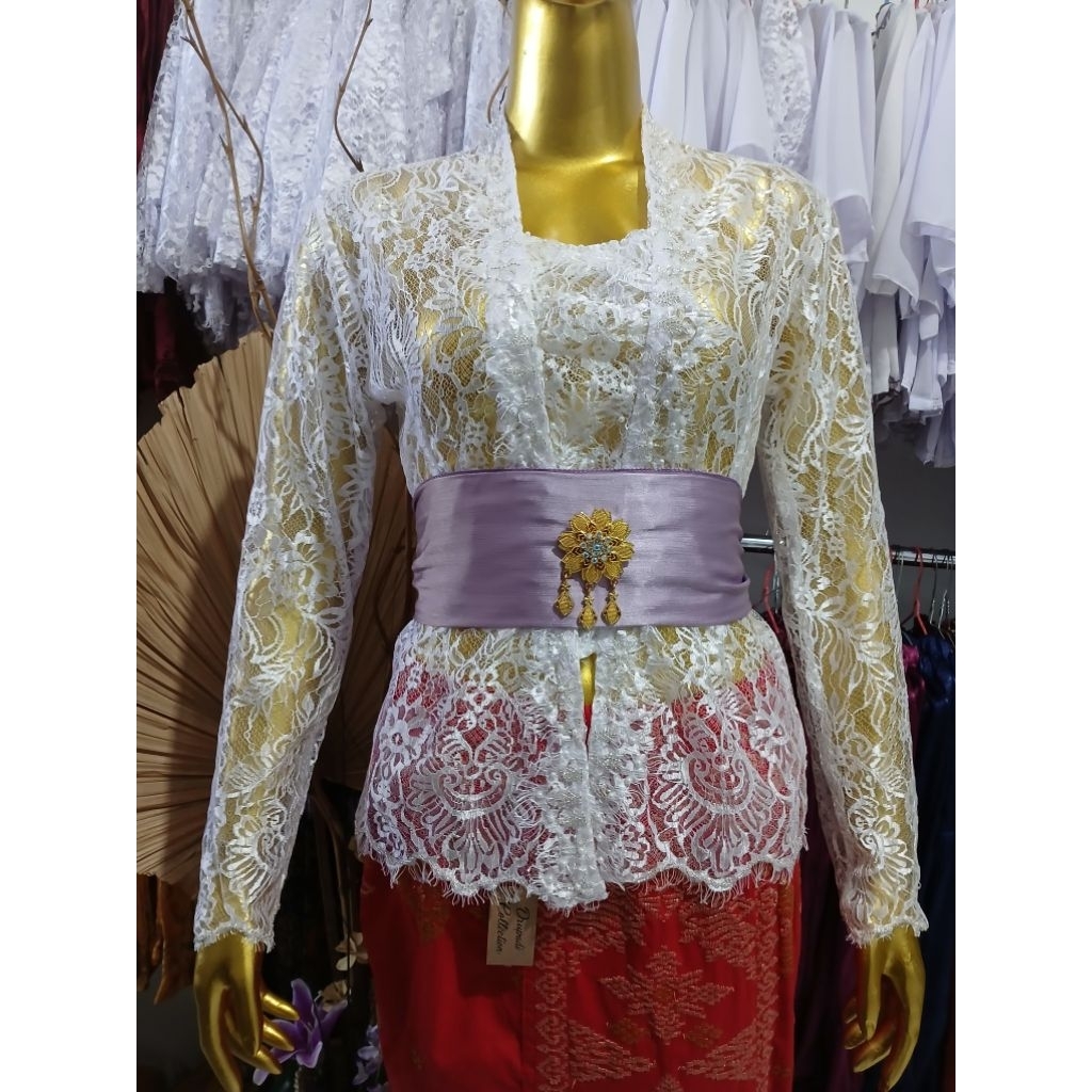 Kebaya Jadi Brokat Payet Tangan Panjang Untuk Dewasa/Kebaya Brokat Payet