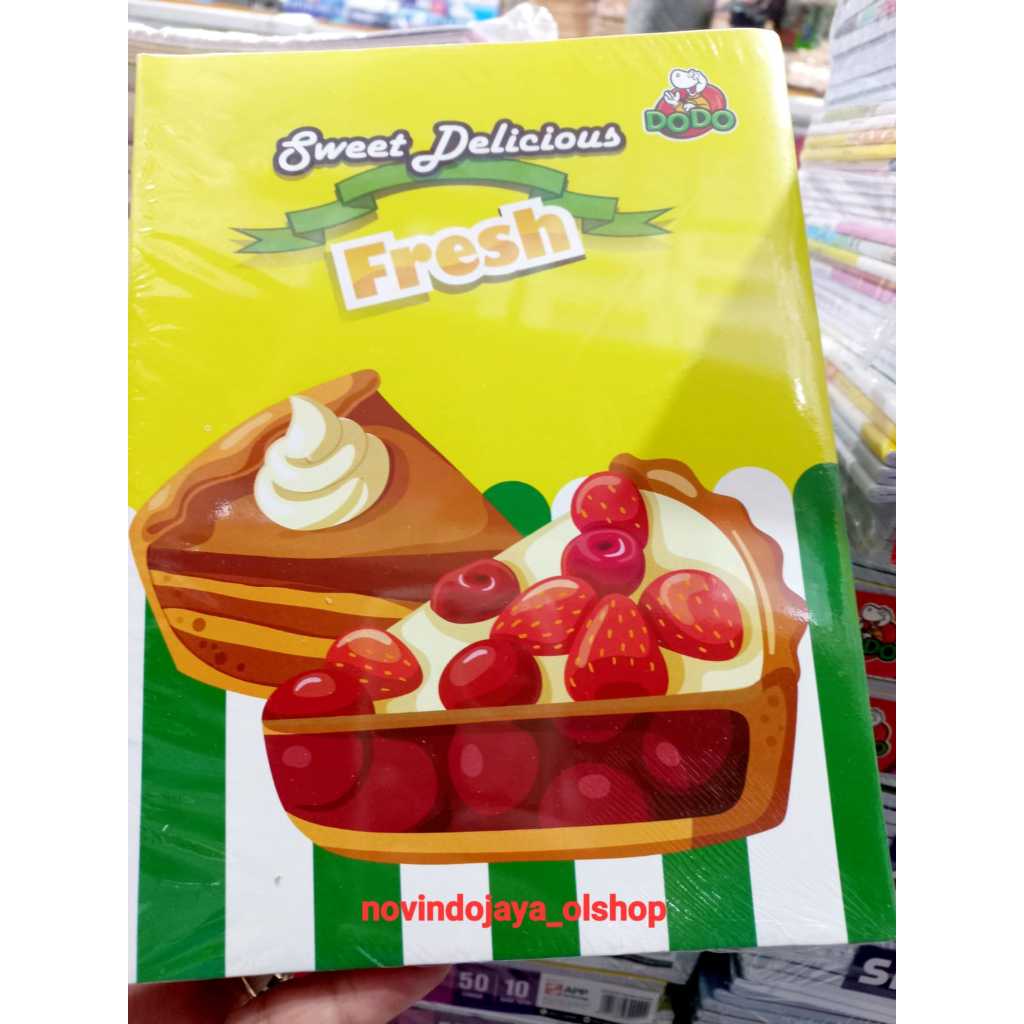 

Ay00! Buku Tulis Dodo isi 50 Lembar Termurah Grosir 10 Buku