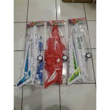Mainan Pesawat Garuda Indonesia (Besar) - Mainan Pesawat Air Asia Lion Air Jumbo - Mainan Pesawat Te