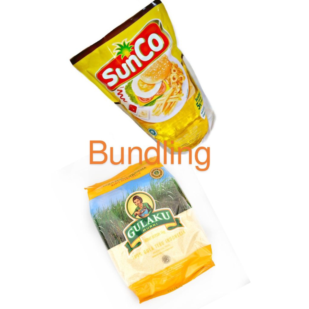

MINYAK 2L + GULAKU 1KG BUNDLING