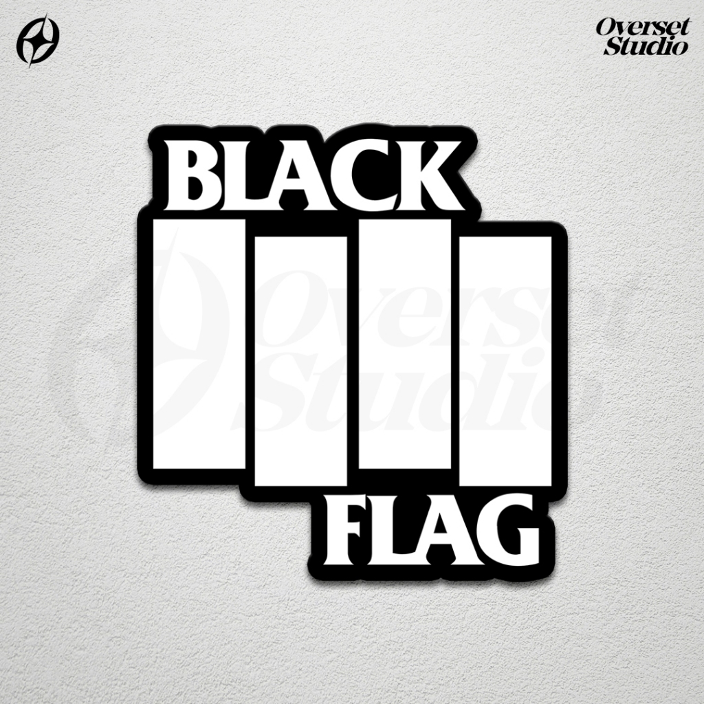 

(GRATIS ONGKIR & COD) Stiker Sticker Black Flag / Stiker Band Musik Metal Black Flag / Sticker Vinyl Glossy / Sticker Band Logo Black Flag / Sticker Aesthetic Music / Stiker Brand Lokal / Stiker Satuan / Sticker Custom / Sticker Helm / Stiker Tumbler