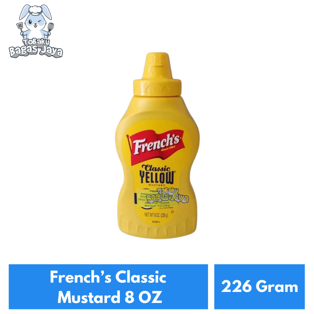 

Frenchs Classic Mustard 8 oz 226 Gram