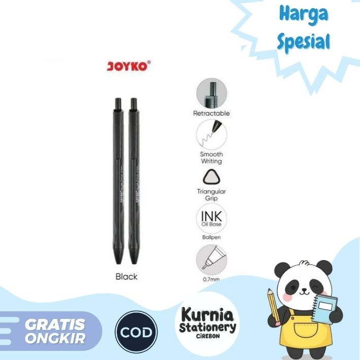 

Joyko Ball Pen / Pulpen / BP-338 Vokus 1 Pack ( Isi 12 Pcs )