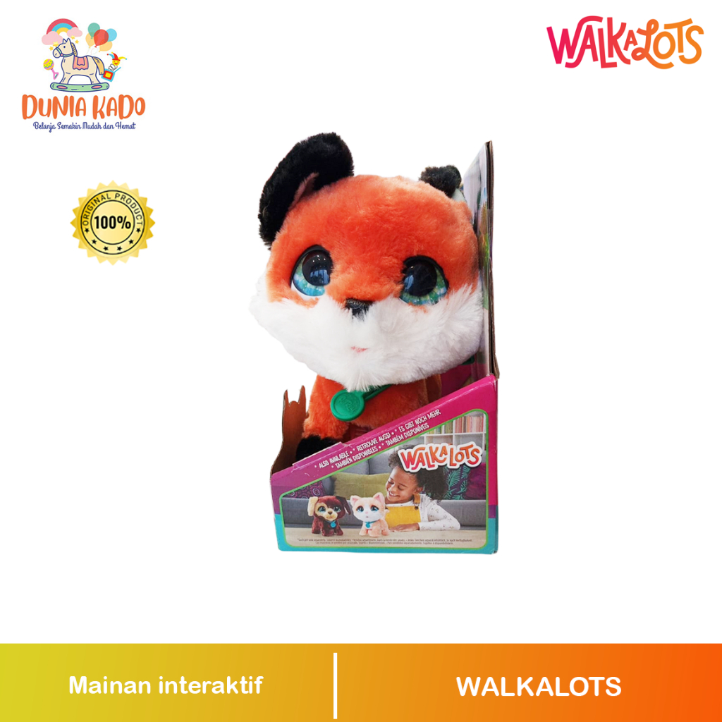 Walkalots - mainan interaktif dari FurReal Friends