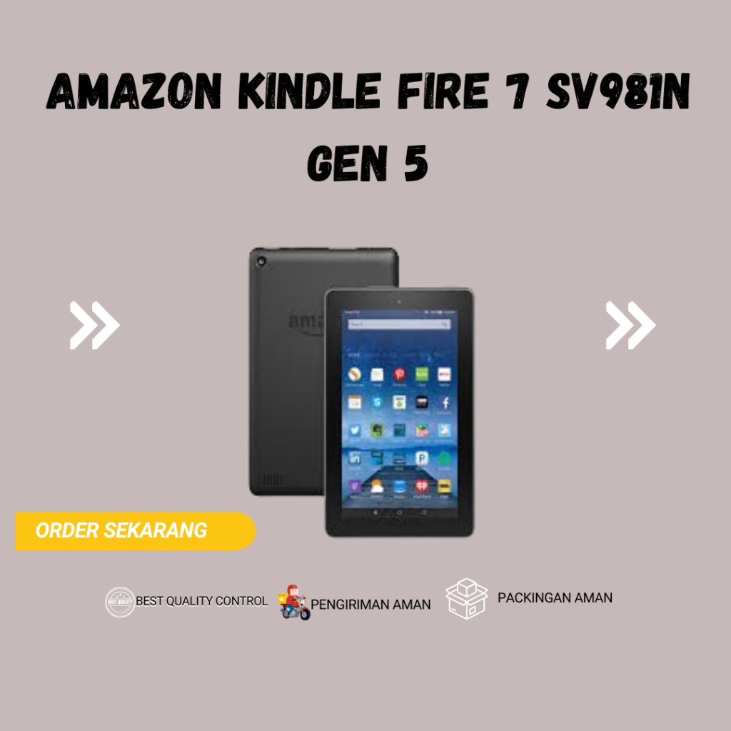 Amazon Kindle Fire 7 SV98LN Gen 5 (2015) Wifi Only Second ORIGINAL - AHN