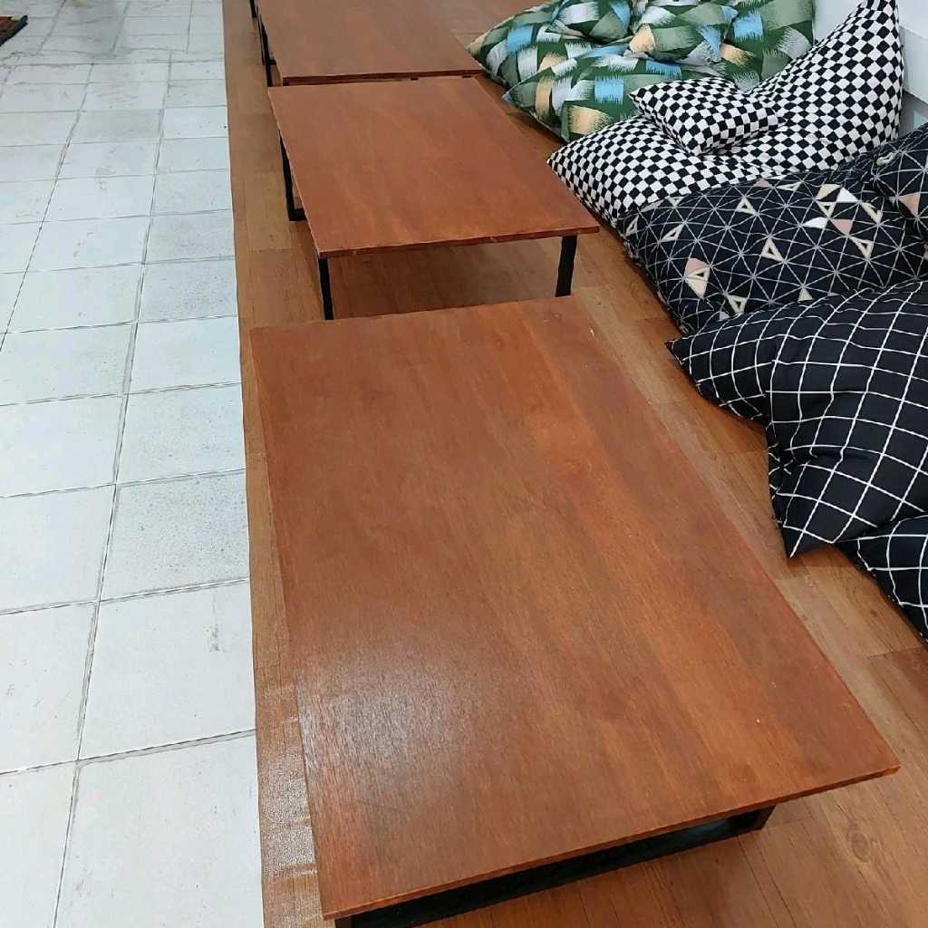 MEJA LESEHAN MINIMALIS 90x60x50cm