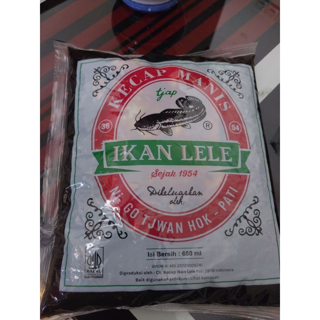 

kecap manis cap ikan lele