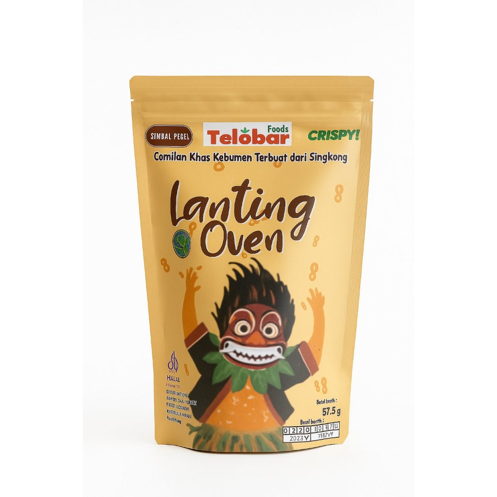 

Lanting Oven Crispy Telobar Camilan Khas Kebumen