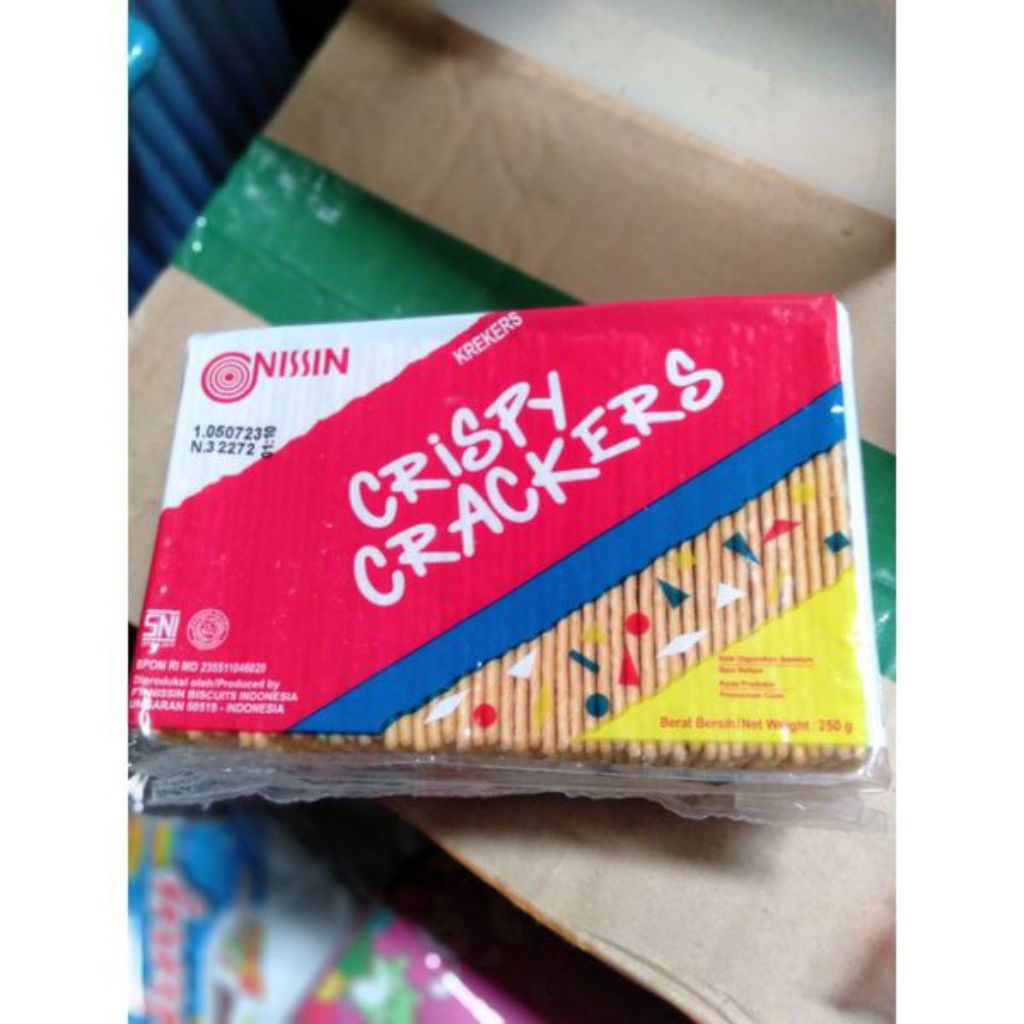 

Nissin Crispy Creakers 250g Renyah Gurih