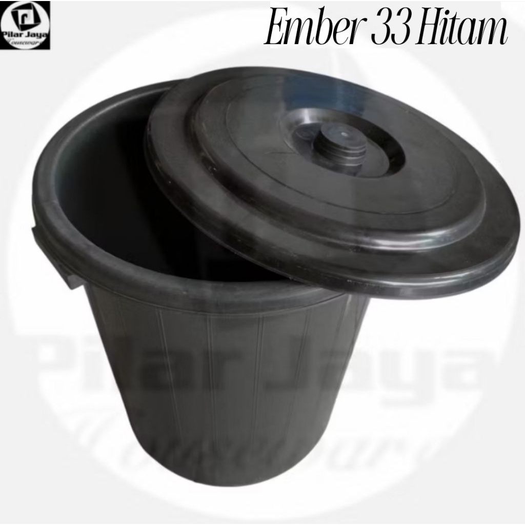 Ember 33 Hitam+Tutup