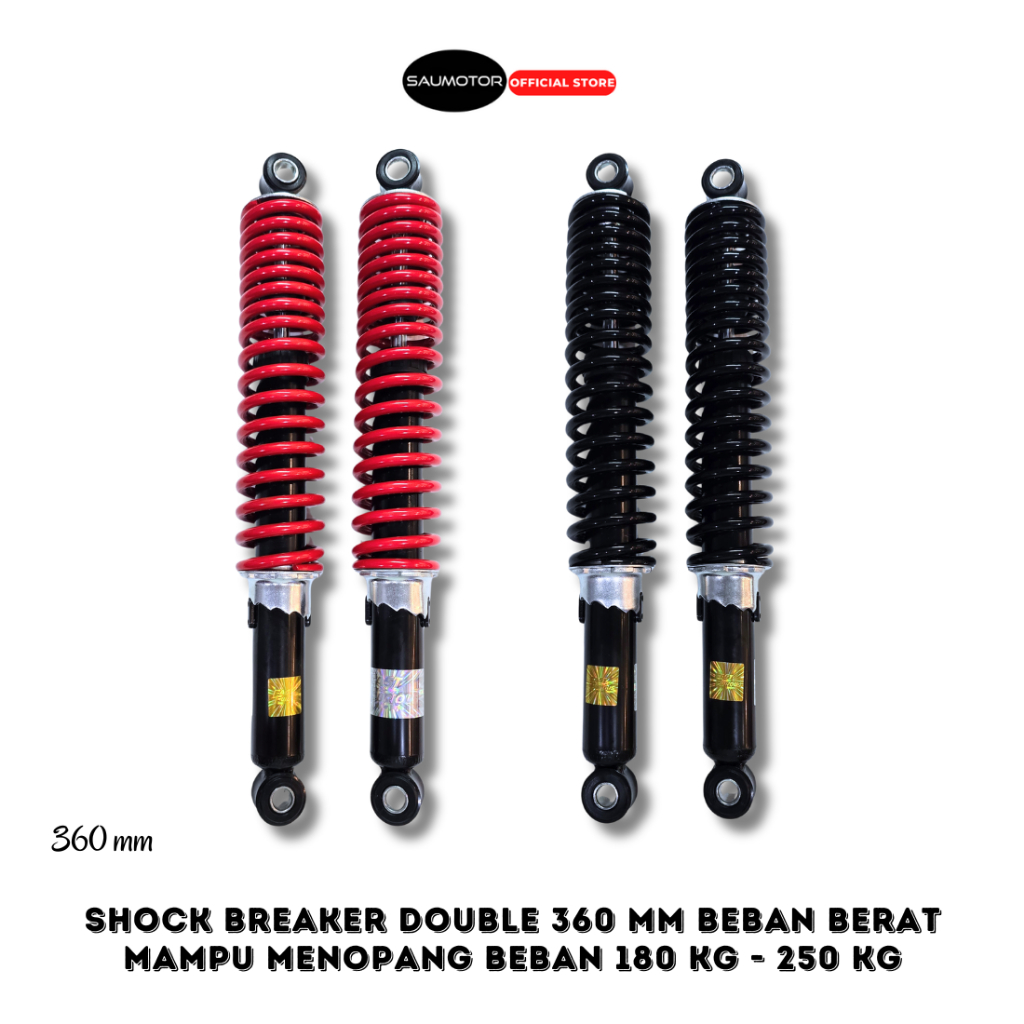 Saumotor Shock Beban Berat 360 mm Shock breaker Supra Shogun RX King