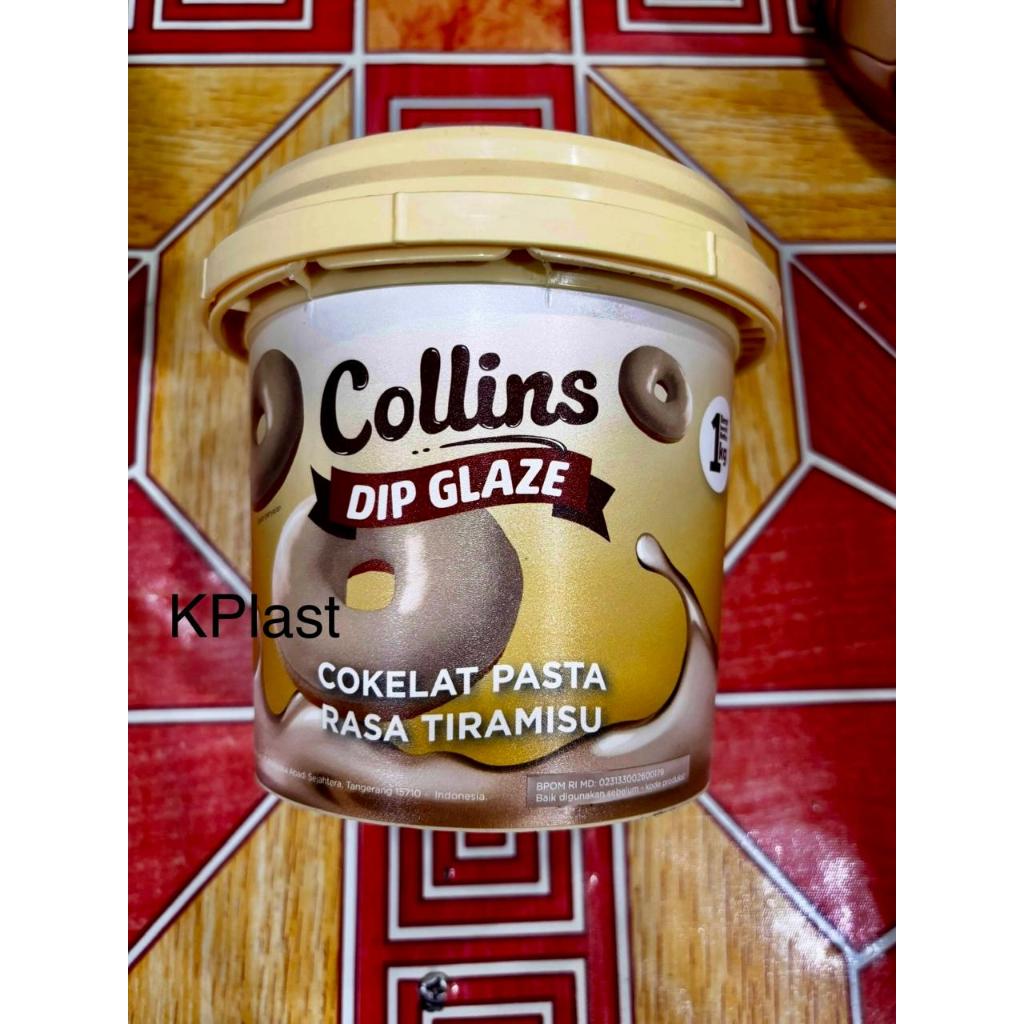 

Collins Dip Glaze Cokelat Pasta Rasa Tiramisu 1 kg
