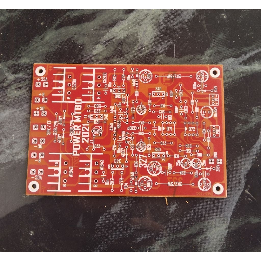 PCB Driver PA MONTARBO Power Amplifier Clarity Type 327
