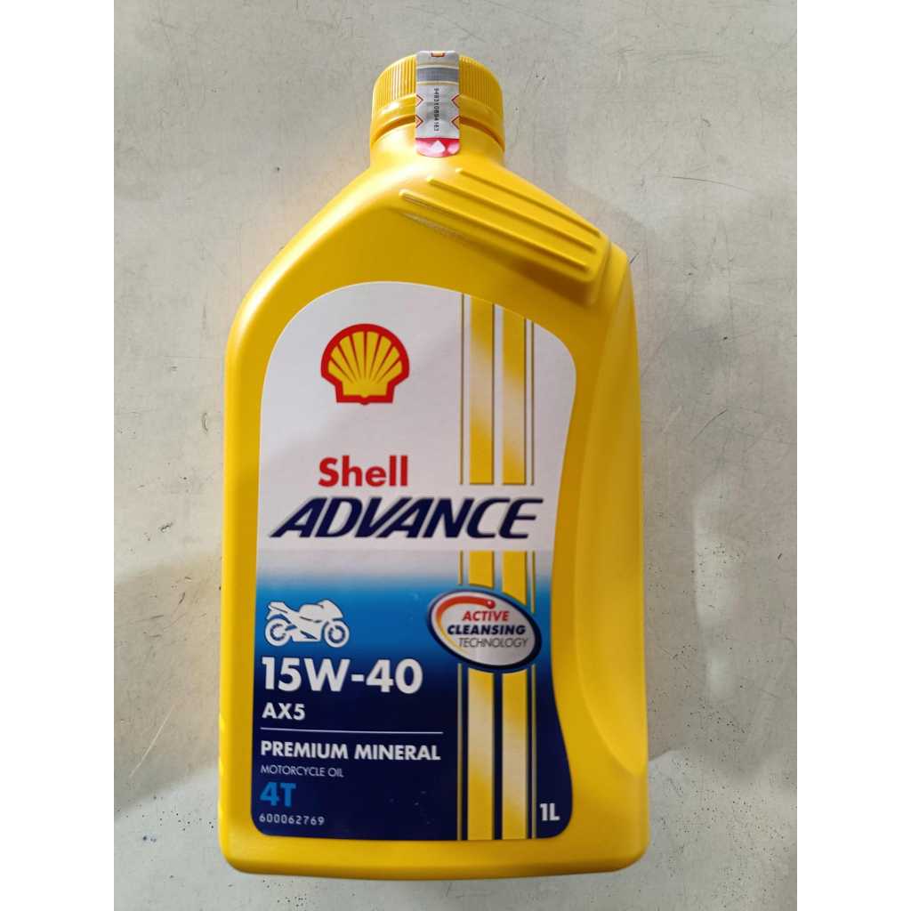 Oli shell advance AX5 1000ml 15W 40