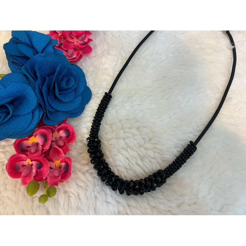 Kalung kristal wanita terbaru/kalung hijab terbaru/kalung kebaya/kalung etnic wanita terbaru