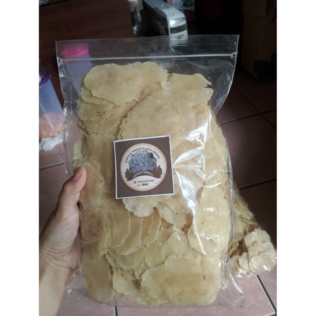 

emping melinjo asli menes