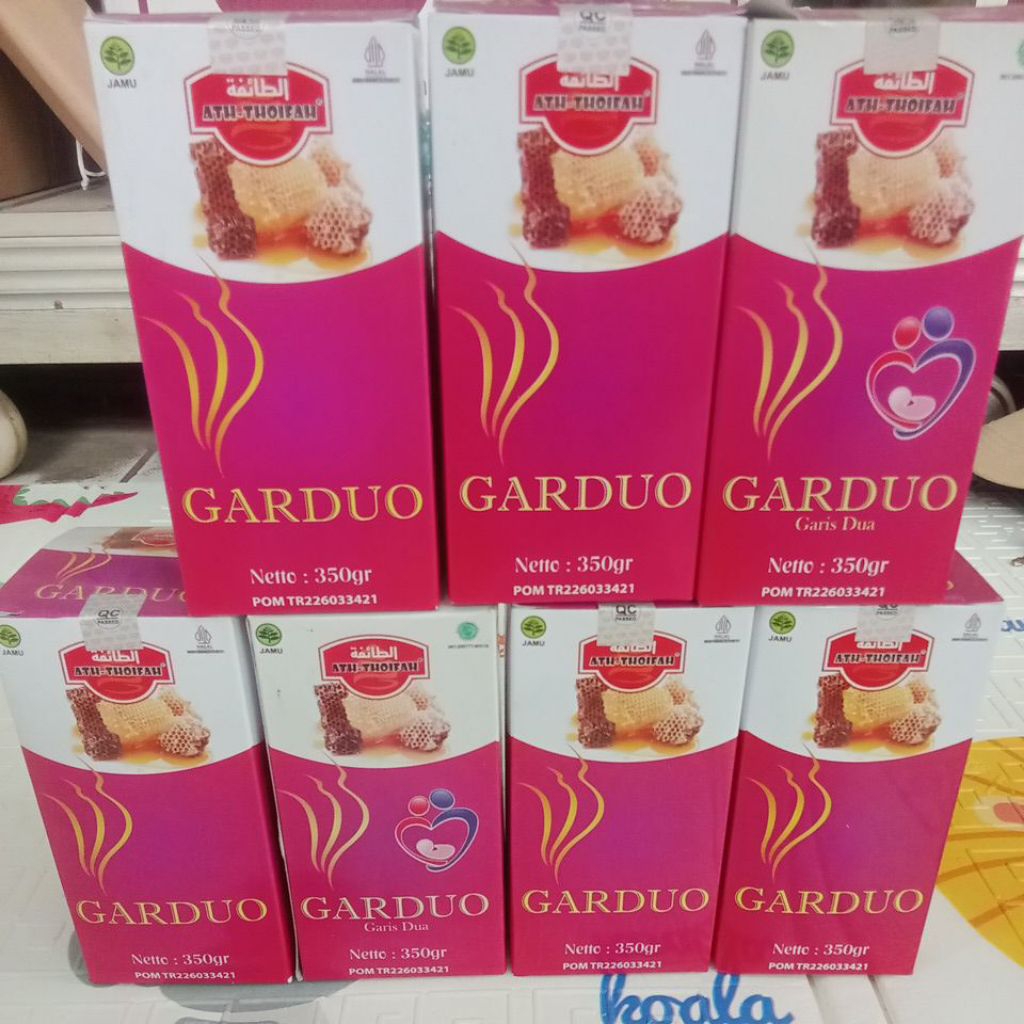 

Madu Penyubur Kandungan GARDUO ATH-THOIFAH 350gr – Herbal Alami (500)