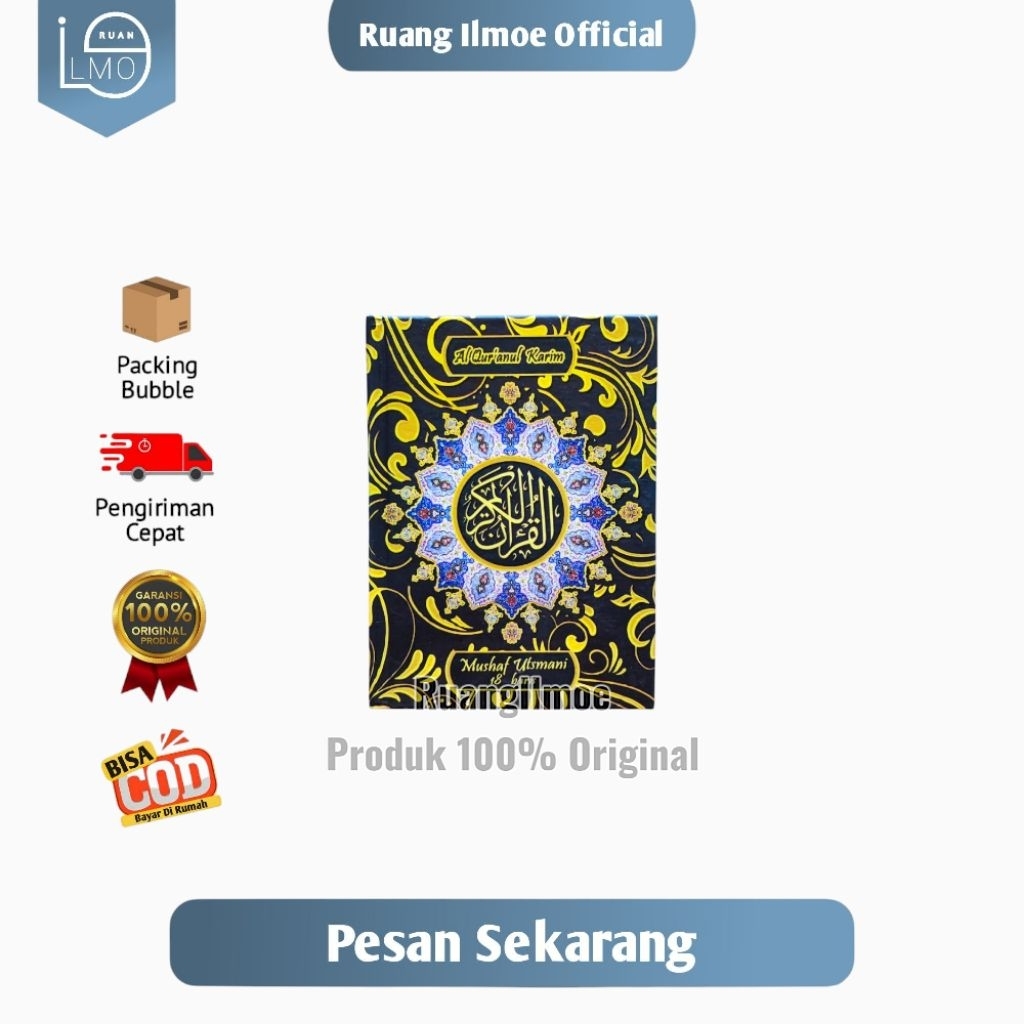 Al Quran Mushaf Rasm Utsmani 18 Baris A6 Hardcover