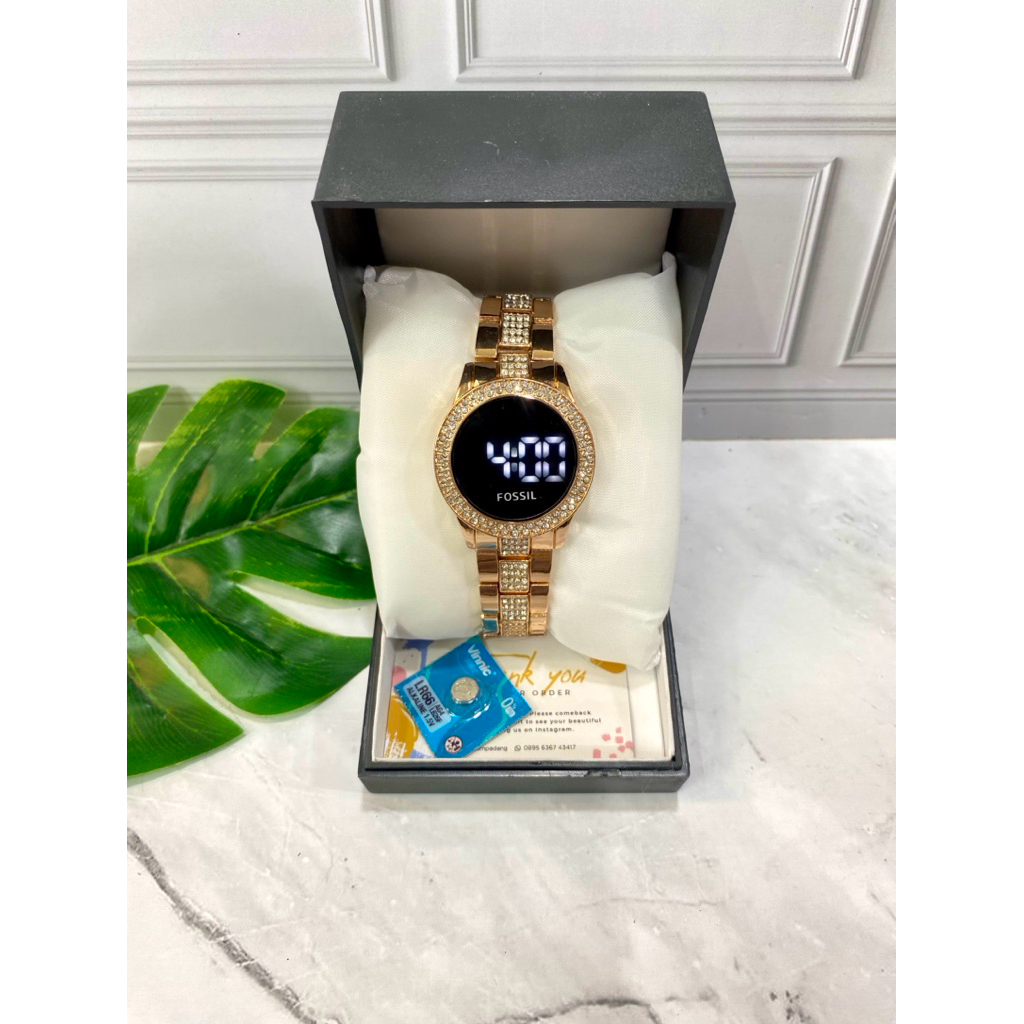 Jam Rantai Touchscreen Layar Sentuh Diamond