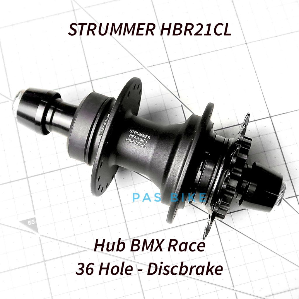 Freehub BMX 16T Discbrake 36 Hole 6 Pawl Hub Strummer HBR21CL