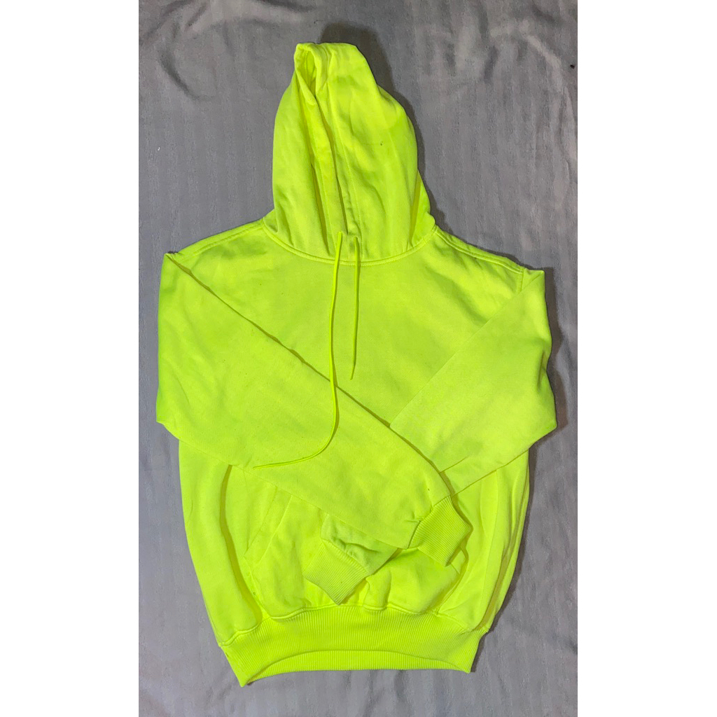 PRELOVED HOODIE HIJAU NEON