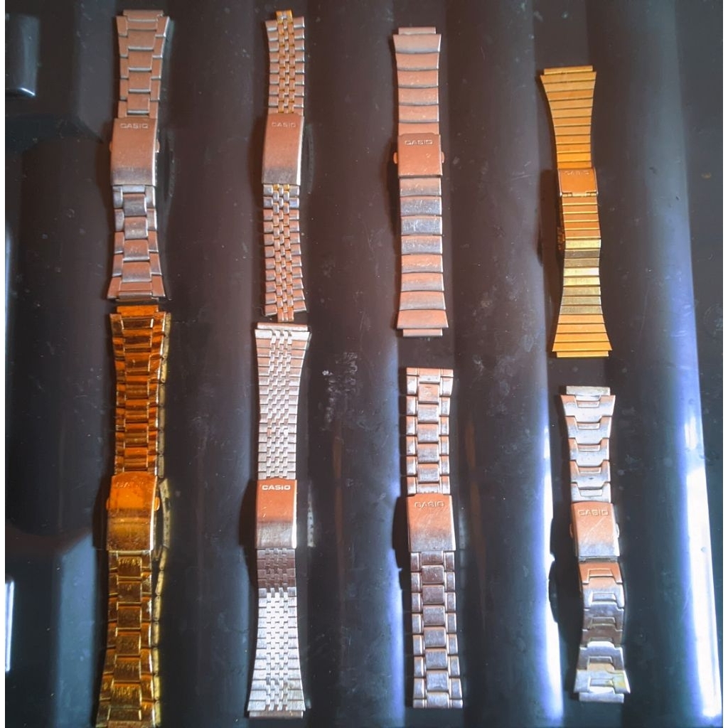 STRAP/RANTAI JAM TANGAN CASIO SECOND ORIGINAL