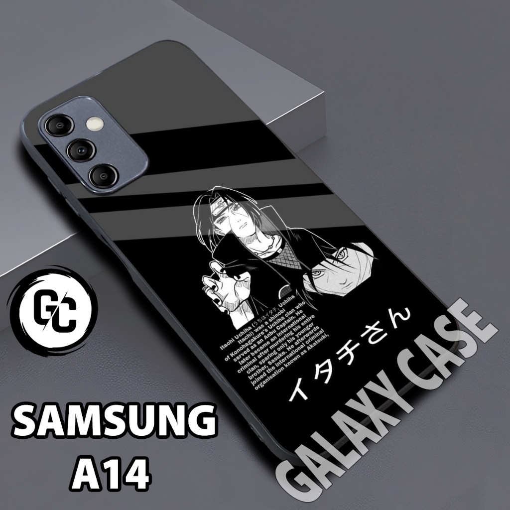 Softcase glossy SAMSUNG A14/Case SAMSUNG A14 Anime/case glitter/casing/case hp SAMSUNG A14