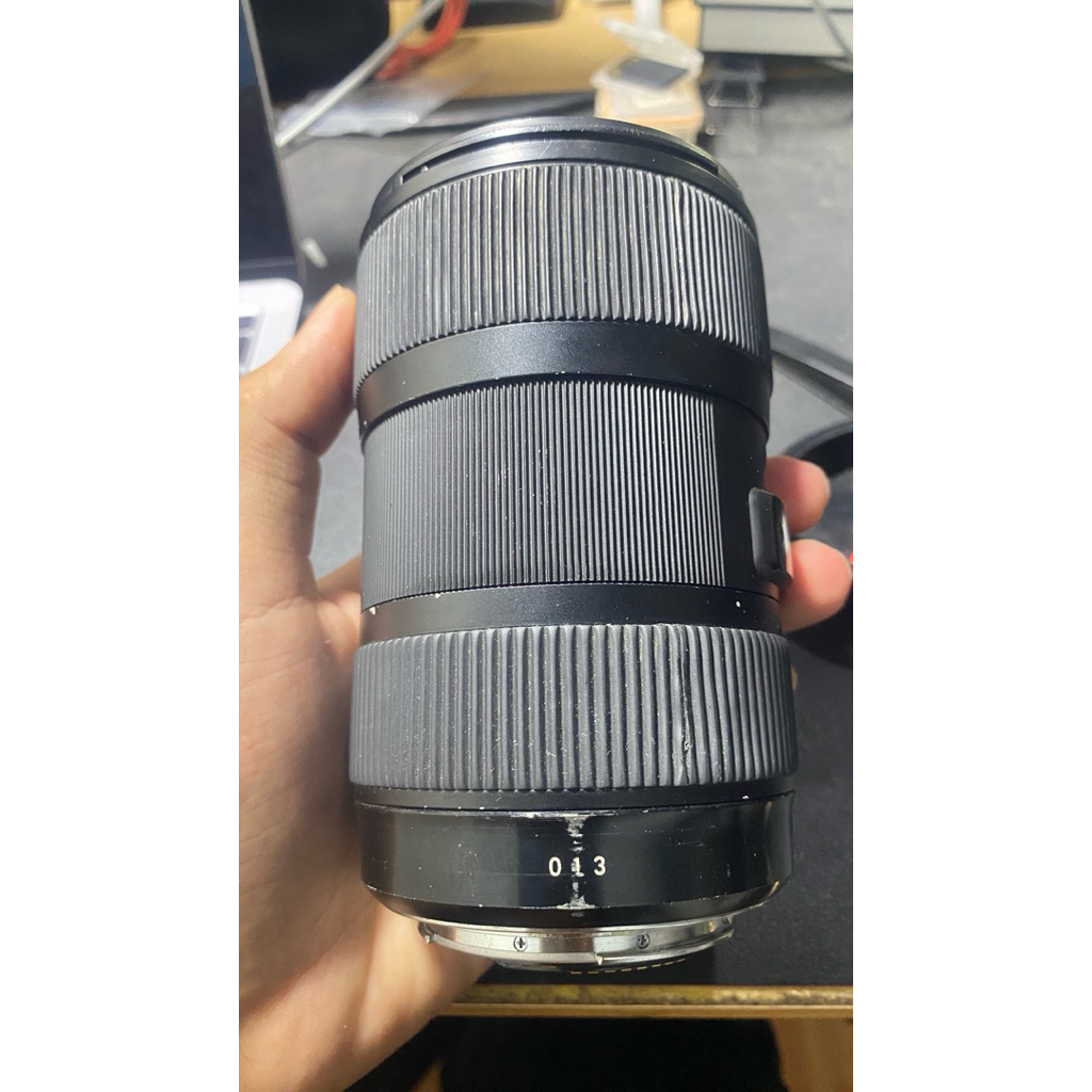 lensa sigma canon 18-35mm 1.8 DC lensa canon bekas