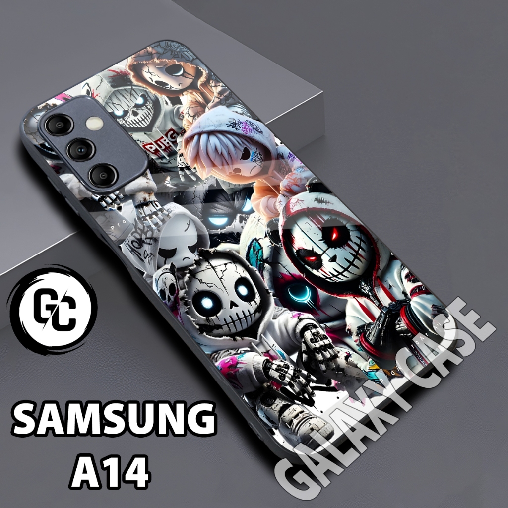 Softcase glossy SAMSUNG A14/Case SAMSUNG A14 Cowok/case glitter/casing/case hp SAMSUNG A14