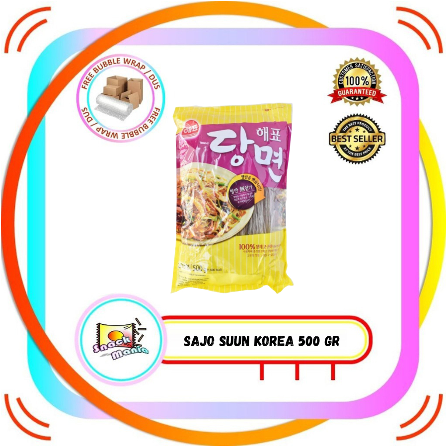 

SAJO Korean Vermicelli Suun Soun Bihun Dangmyeon Japchae Capjae Korea ~ 500 Gr
