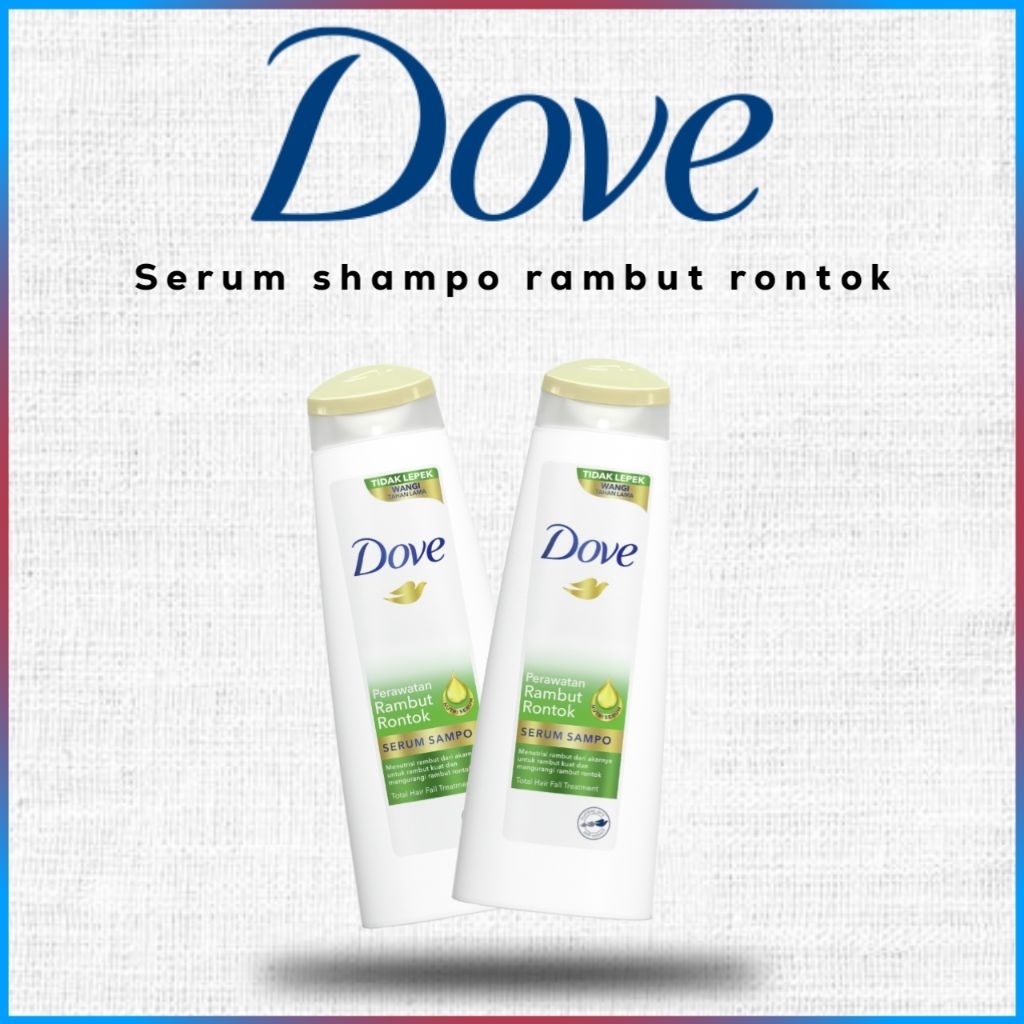DOVE Serum Shampoo rambut rontok 290ml