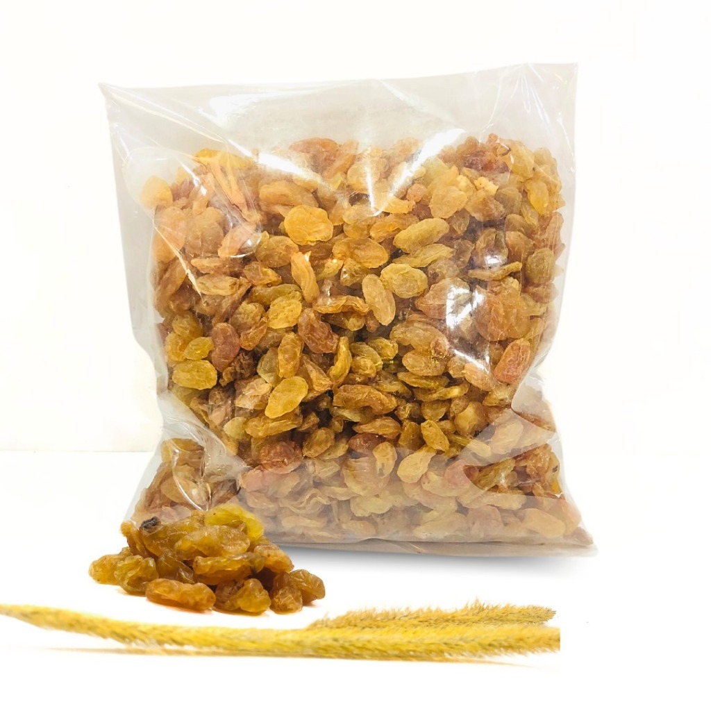 

Kismis golden raisin brown 500 gr / kismis asam manis / oleh oleh haji umroh / Elshanum