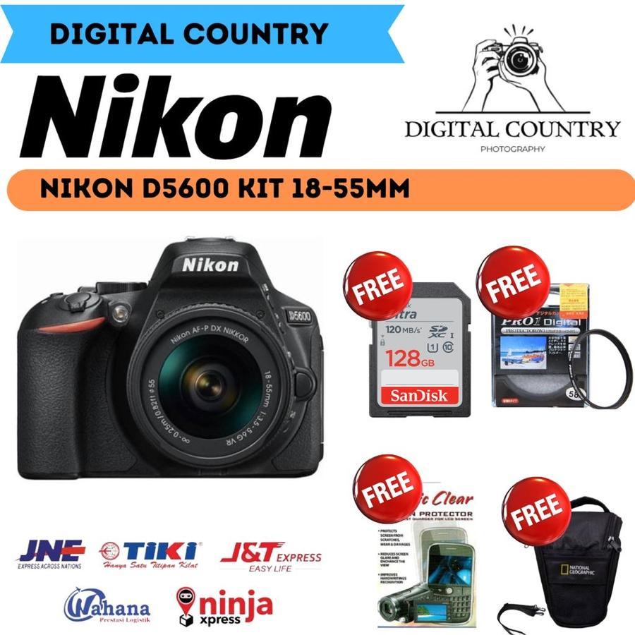 NIKON D5600 KIT 18-55MM / KAMERA NIKON D5600 KIT 18-55MM / NIKON D5600
