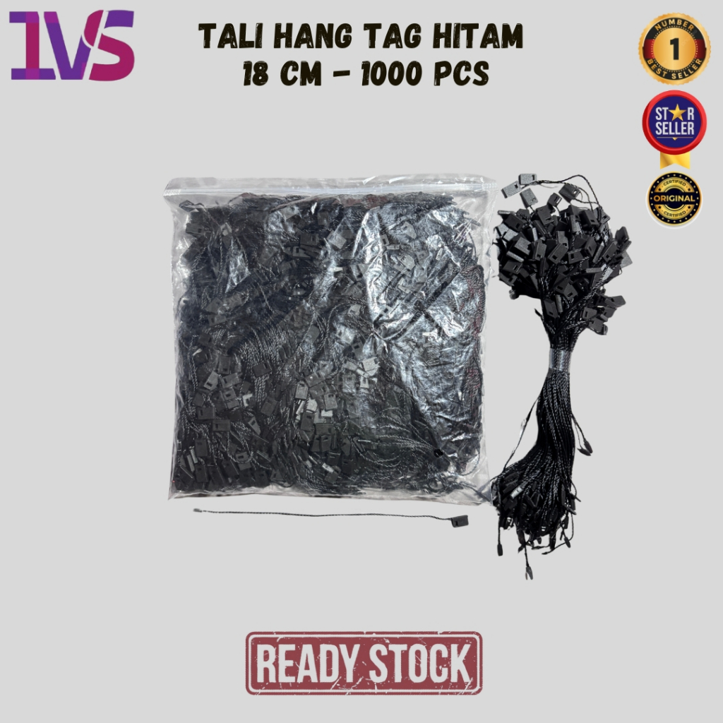 

Tali Hang Tag Hitam 18 Cm - 1000 Pcs Premium Product