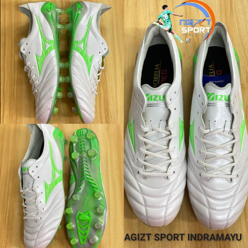 SEPATU SOCCER/SEPAK BOLA MIZUNO MORELIA NEO IV ELITE SAFETY YELLOW MIZP1GA243245/MIZP1GA243260 ORIGI