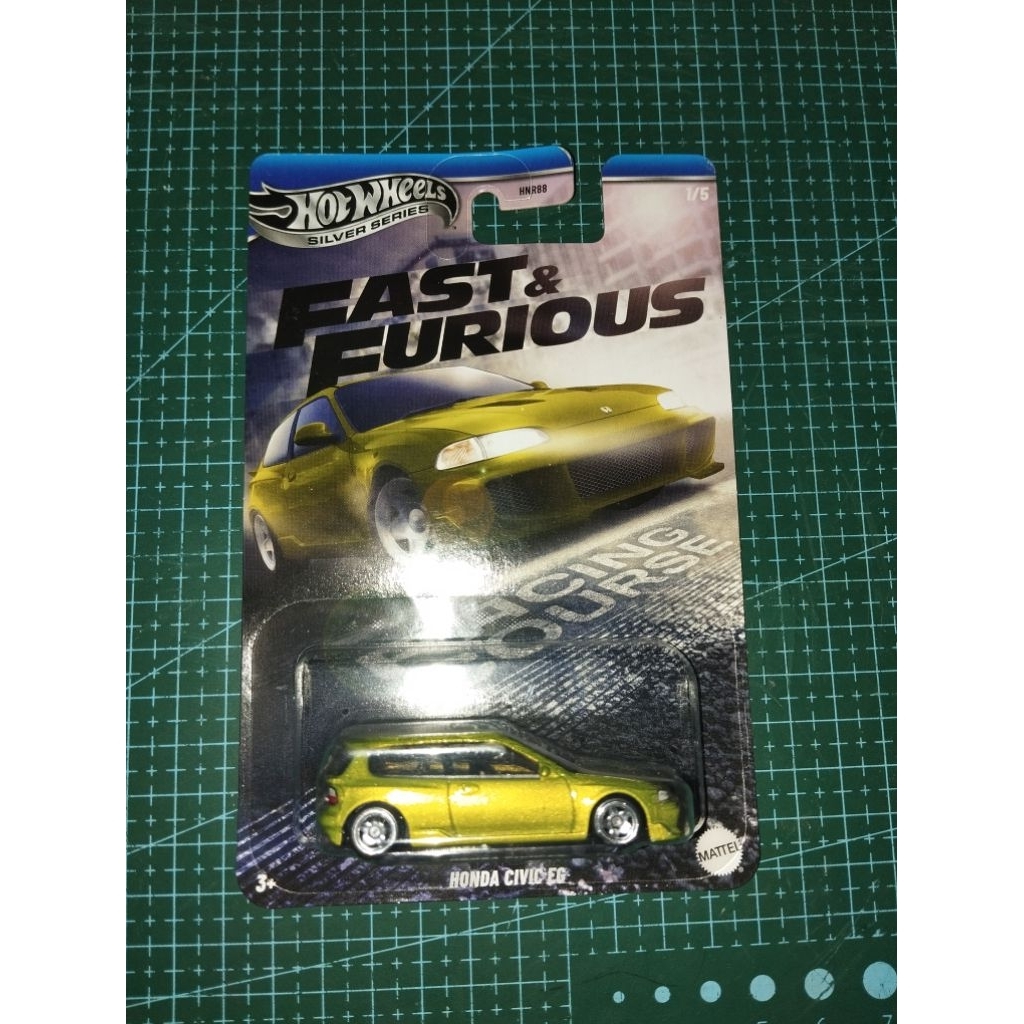 hot wheels fast & furious honda civic eg
