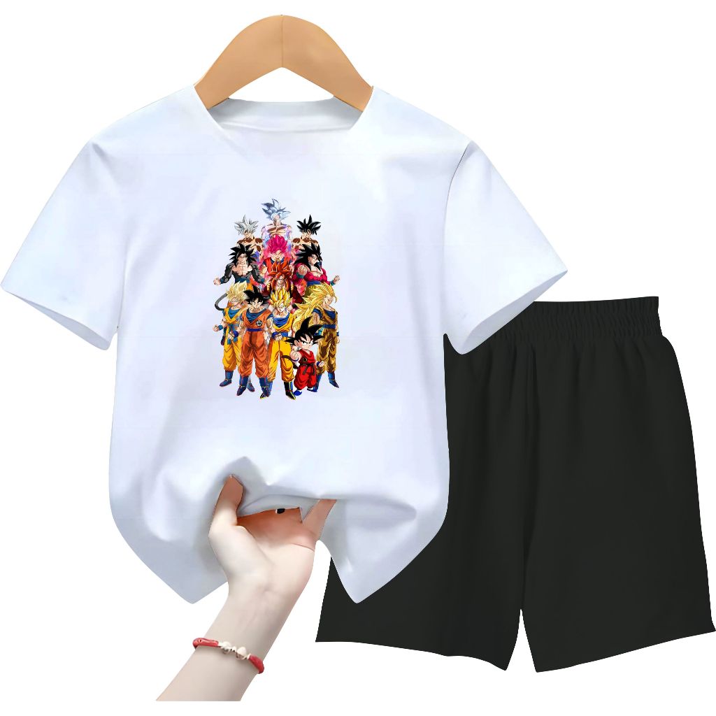 BAJU ANAK GAMBAR DRAGON BALL