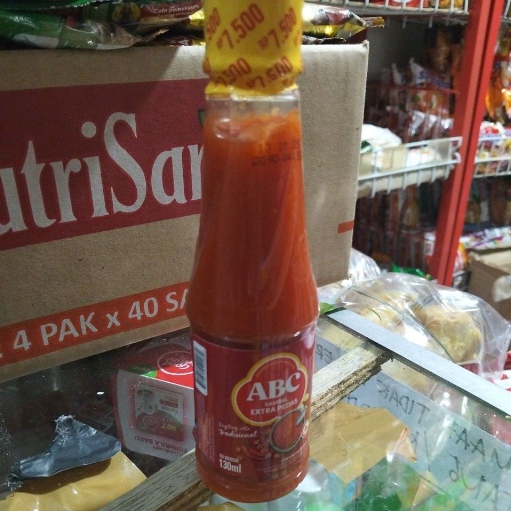 

[Harga Grosir] Saos ABC Sambal extra pedas kemasan botol 130ml