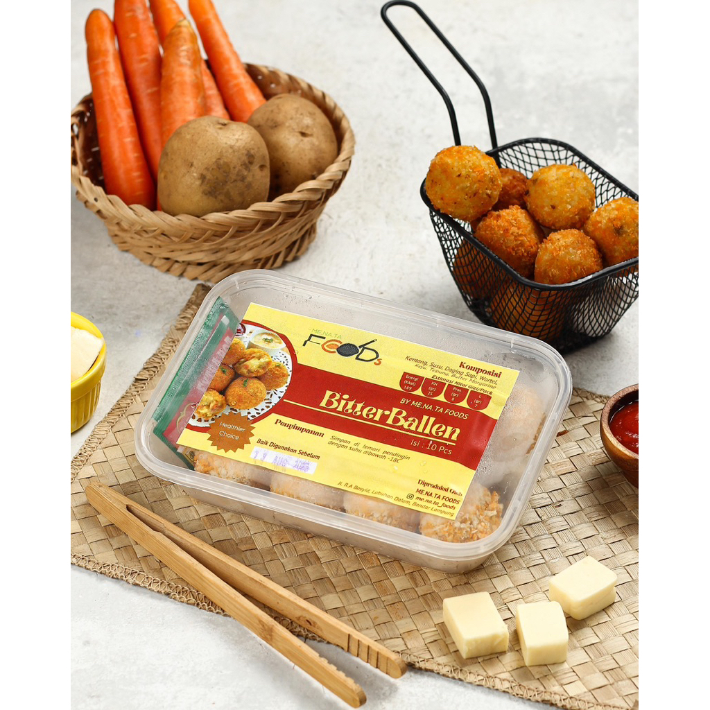 

Bitterballen Cheese Mozzarella Isi 10 Pcs