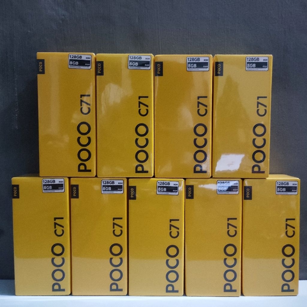 HP POCO C71 RAM 4GB ROM 128GB | SLAVEMUGA PHOCOM