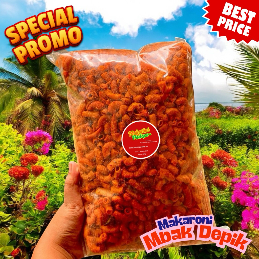 

Makaroni Pedas Mentai 250g – Pedas Jepang Style!