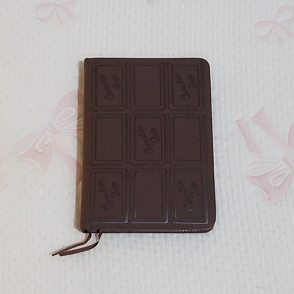 

flower knows notebook - chocolate series