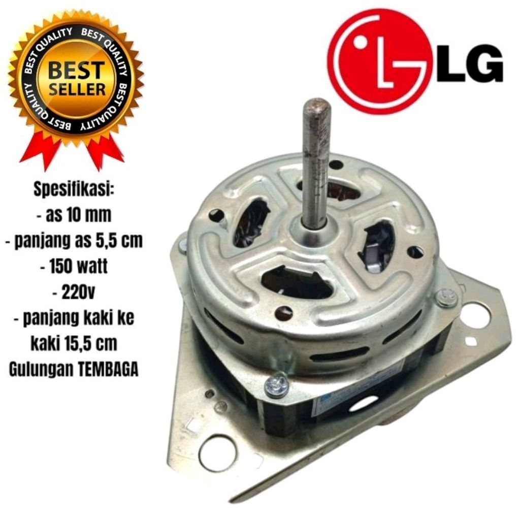 DINAMO WASH LG WP600N PENCUCI MESIN CUCI LG 2 TABUNG