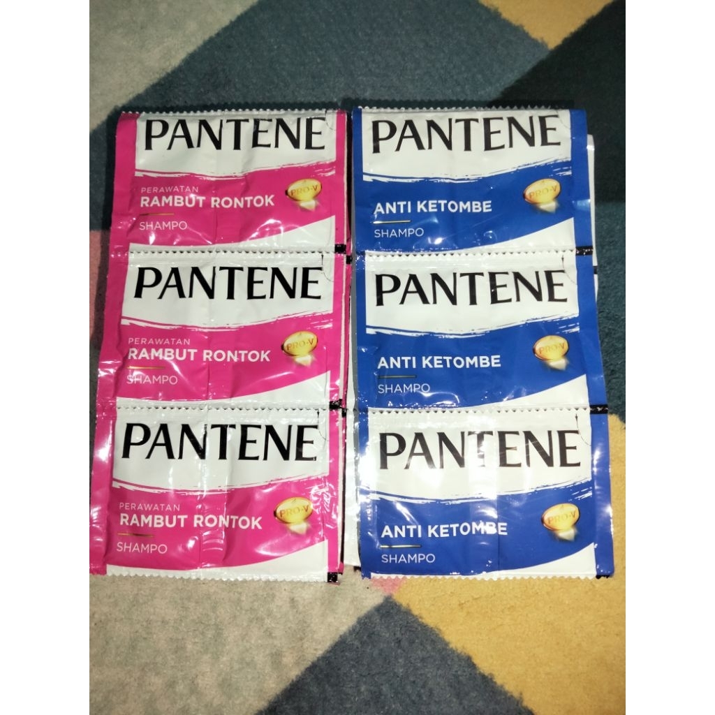 shampo PANTENE renteng untuk rambut rontok
