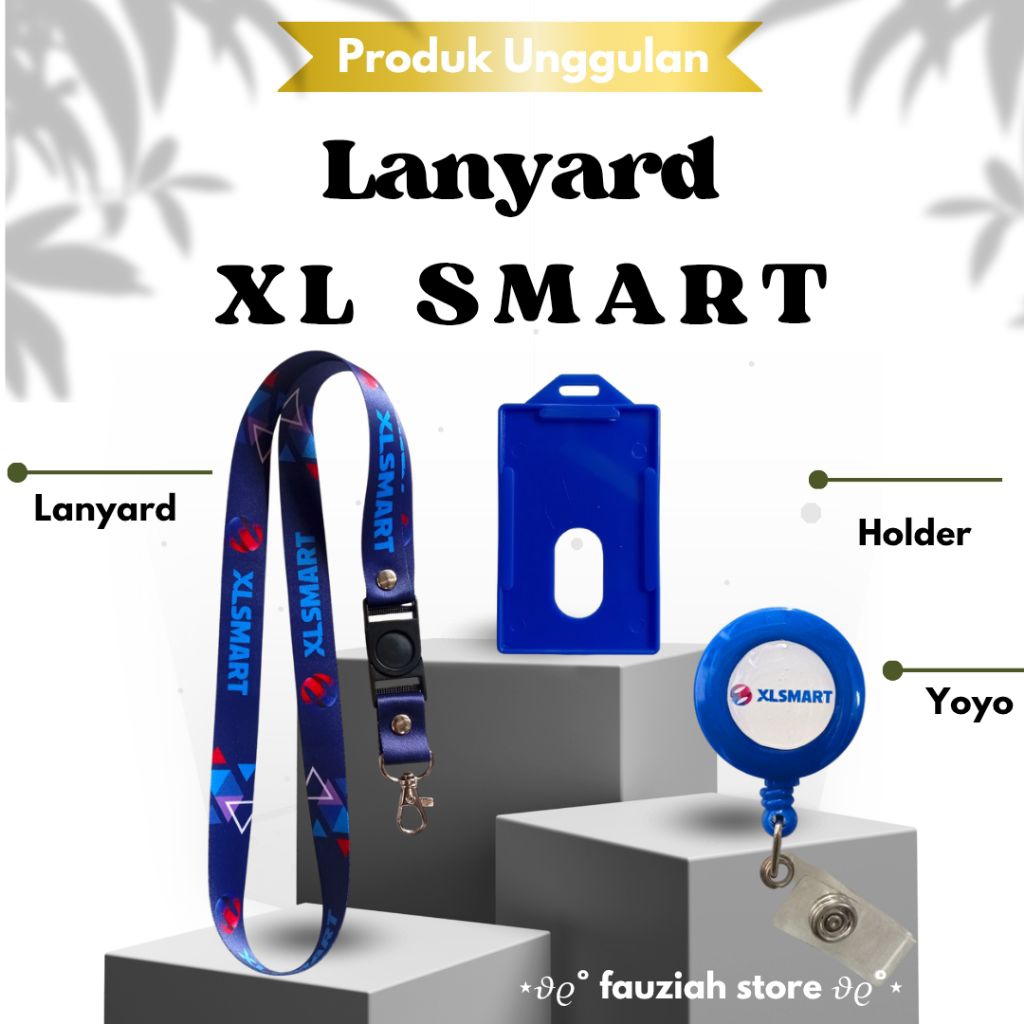 

READY! TALI ID CARD XL SMART TERBARU / LANYARD XL SMART TERMURAH!!!