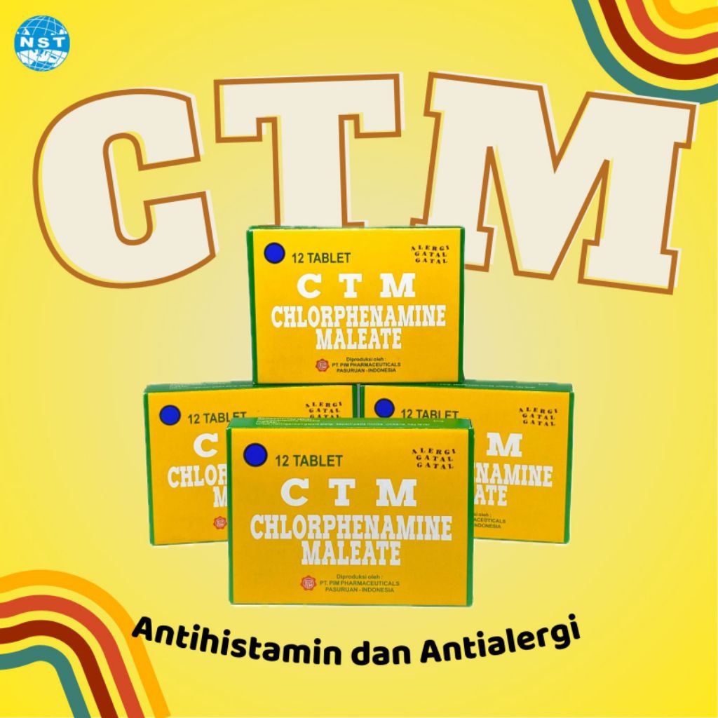 CTM tablet obat alergi gatal gatal