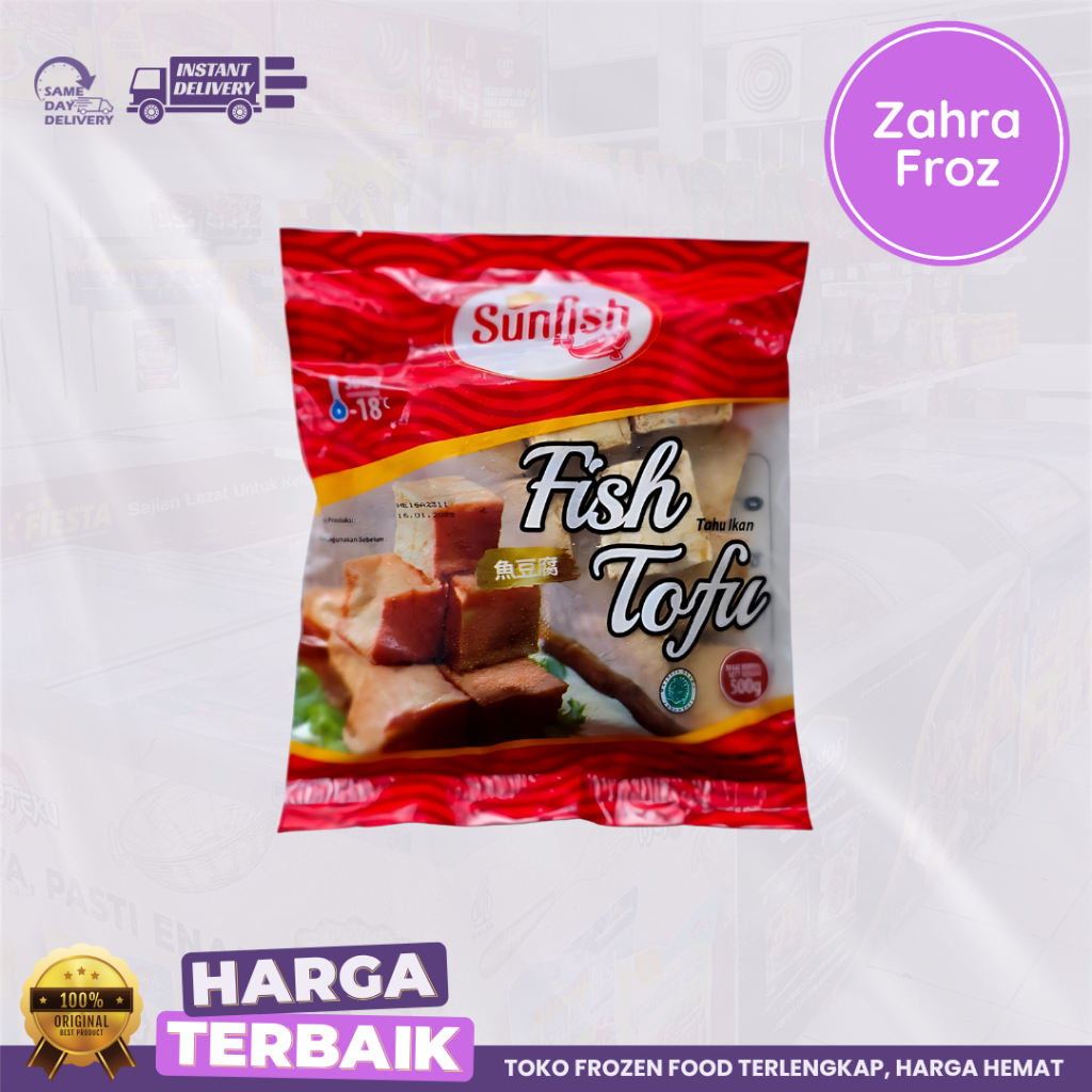 

SUNFISH FISH TOFU TAHU IKAN 500 GR