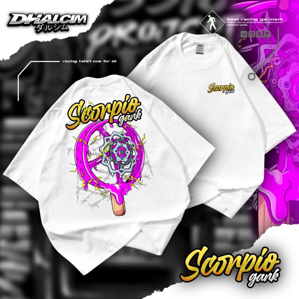 KAOS DISTRO SCORPIO GANK FUL DESIAN RACING| KAOS SCORPIO GANK, KAOS SCORPIO RACING, KAOS SCORPIO 225